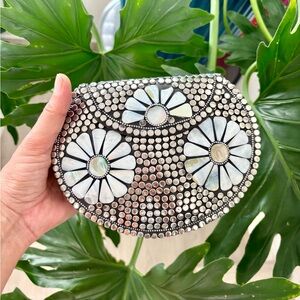 Metal & shell Handcrafted Moroccan Handbag from Morocco